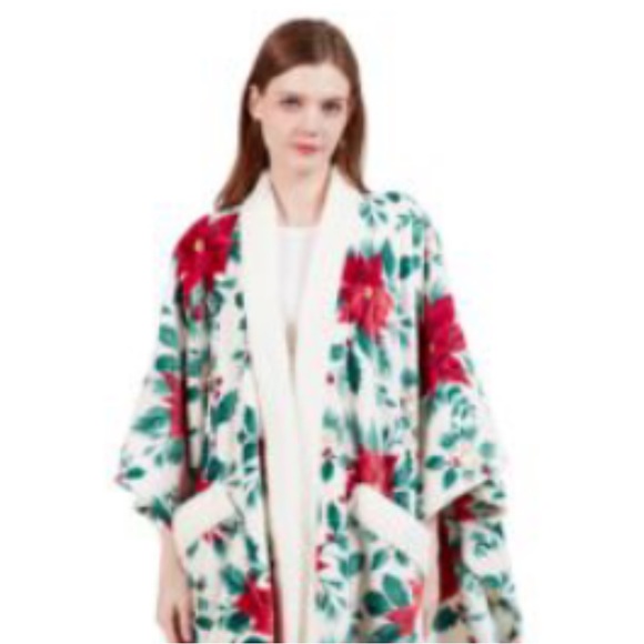 Cozy Plush Wrap Robe Throw 50” x 70” - Picture 4 of 4